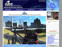 Tablet Screenshot of ezeebike.co.za